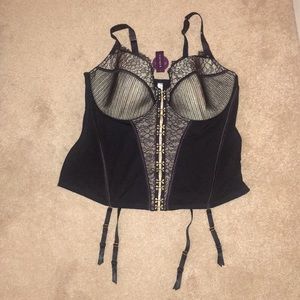 Lane Bryant Cacique - Veil Laced Corset Intimates